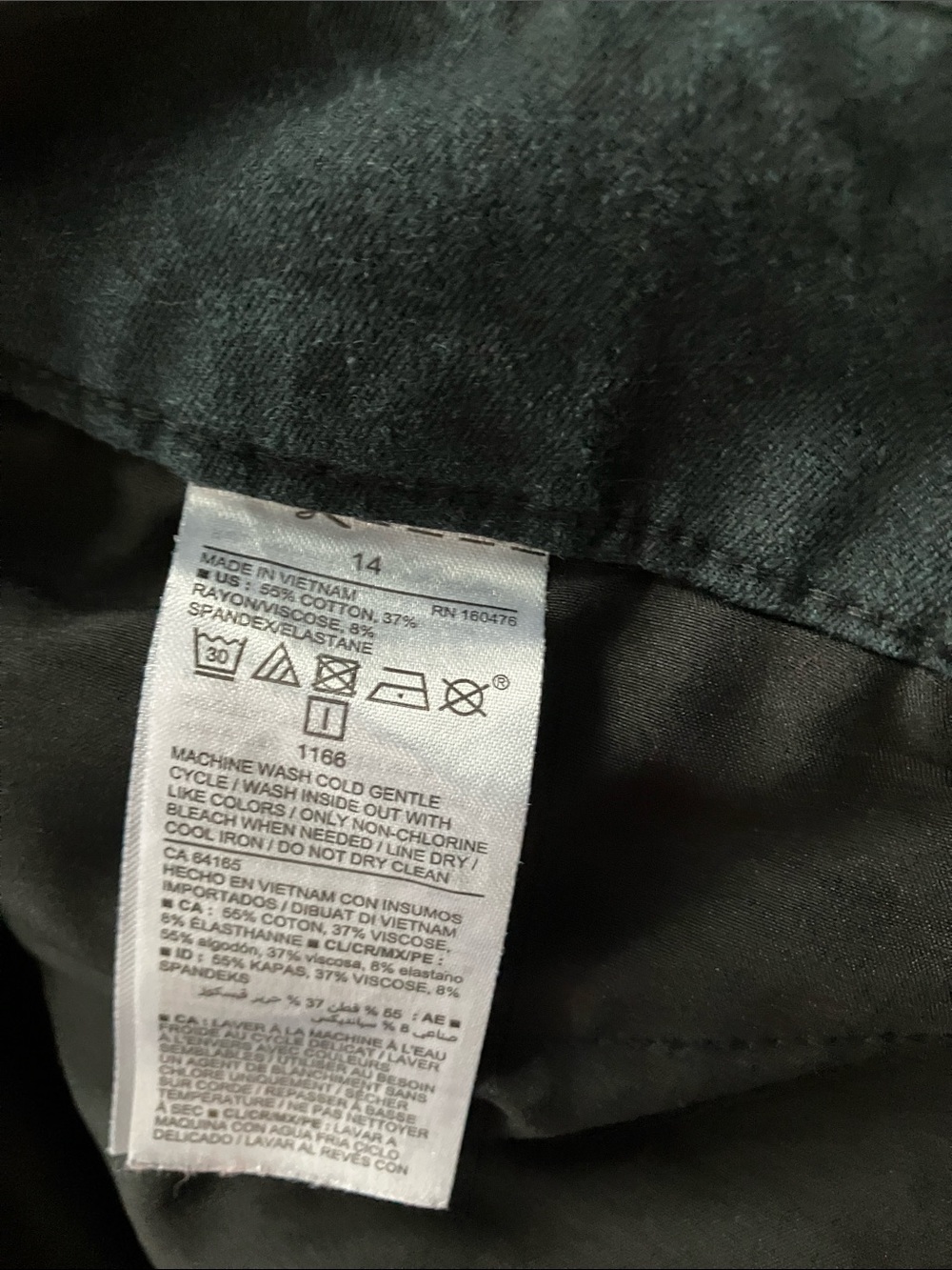 Old Navy - Bundle of 4 Women’s High Rise Pixie Pants - 14 - Picture 11 of 11